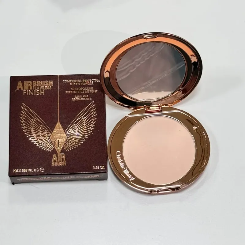 Charlotte Tilbury Airbrush Flawless Finish Makeup Finishing Powder Pillow Talk Beauty Soulmates Face Palette CT Beauty Cosmetics
