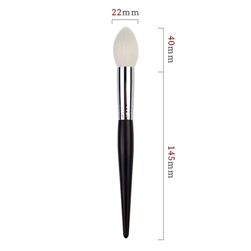 Professional Handmade Make Up Brush G033 Tapered Highlighter Brush Soft Saikoho Goat Hair Makeup Brushes