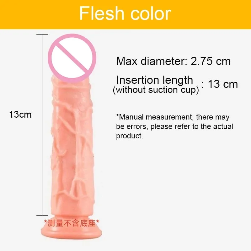 Transparent Big Dick 9 Sizes Realistic Jelly Dildo Women Gay Anal Sex Toys Soft Clitoris Vaginal Masturbators Penis Suction Cup