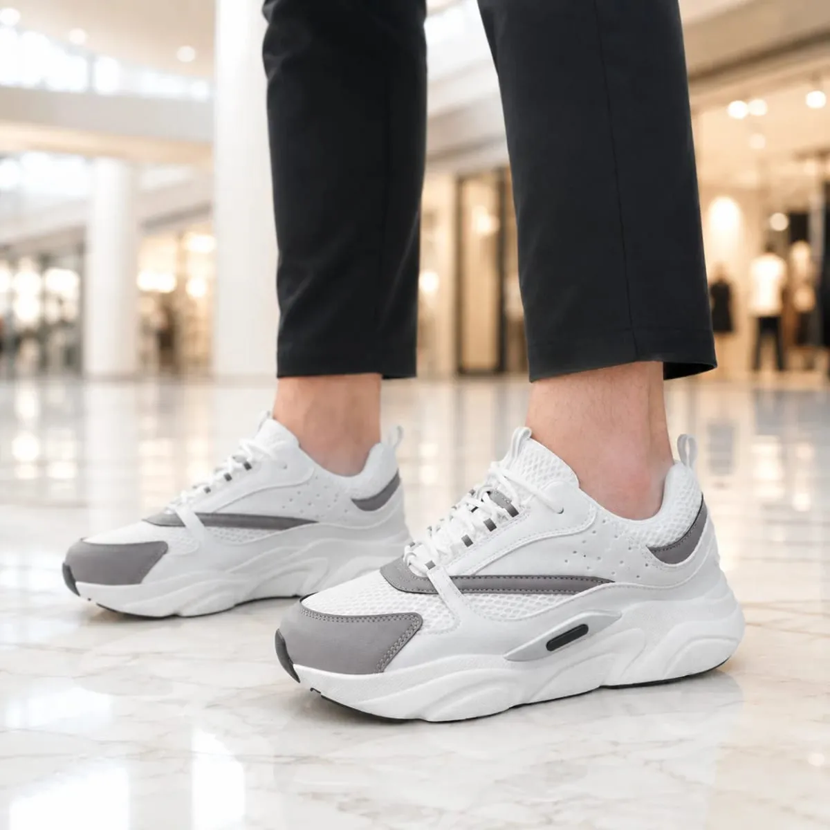 Brand Men Casual Shoes Thick Sole Breathable Fashion Sneakers Soft Male Walking Shoes DRLDX Zapatillas Hombre Luxury Mens Shoes