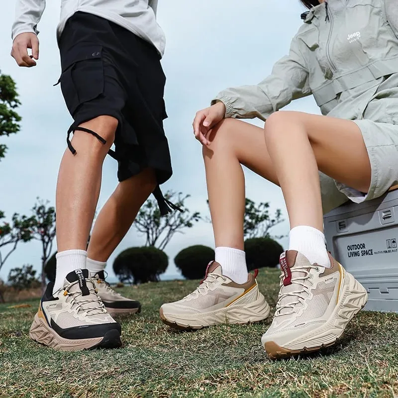 Men's Running Shoes Jogging Breathable Sneakers Outdoor Luxury Men's Shoes Couple Trainer Race Tennis Shoes Off-road Shoes
