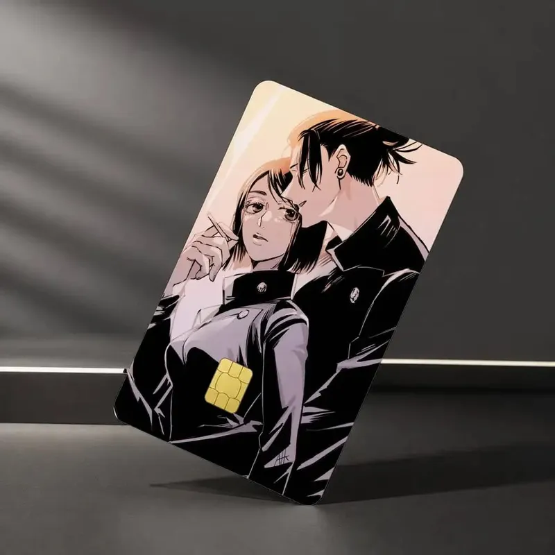 GetoShoko S-Suguru Geto S-Shoko Ieiri Sticker Film Tape Skin for Credit Card Debit Card Waterproof Stickers