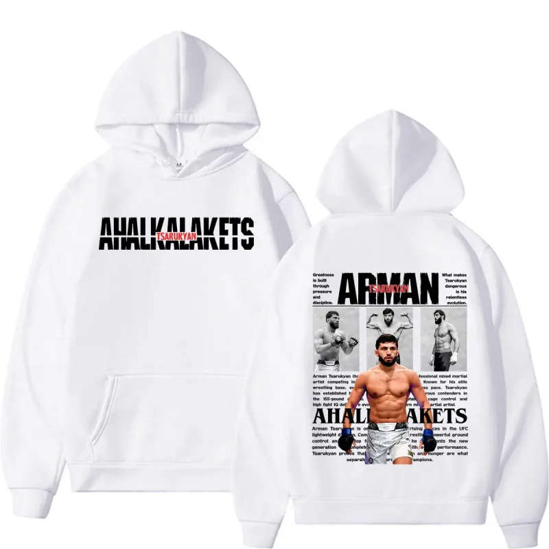 Limited Arman Tsarukyan Violence Aesthetic Sweatshirt Men Women Fashion Classic Gothic Hoodies Casual Cozy Long Sleeve Pullovers