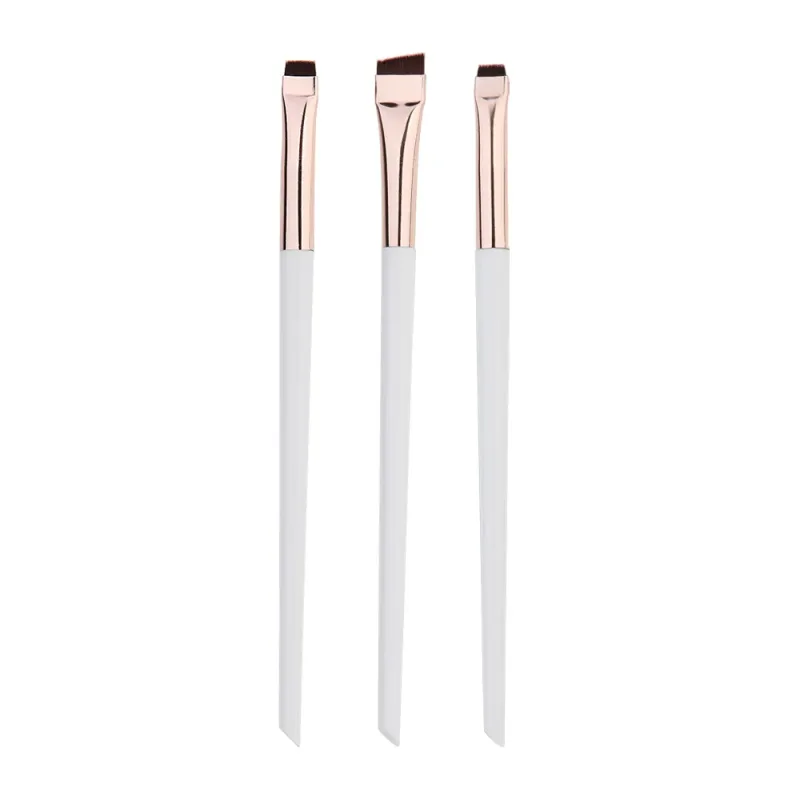 3Pcs/set Blade Eyeliner Brushes Eyebrow Brush Portable Flat Fine Eye Liner Brow Contour Makeup Brush Make Up Tool Wholesale 2025