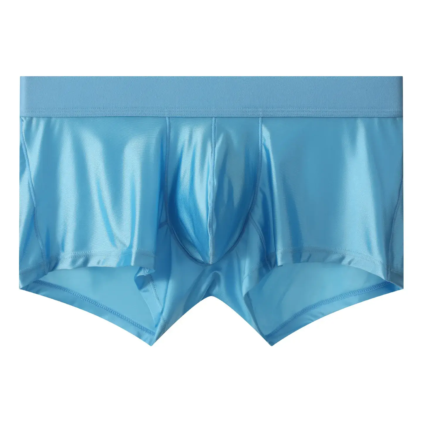 Sous-vêtements Boxer Shorts Homme Culotte Cueca en Nylon Slim Taille Moyenne JJ Slip Pochette Boxers Mâle Ropa Taille Plus M-XXL