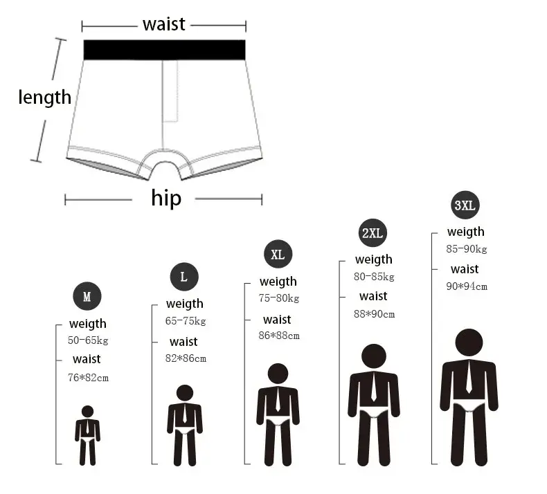 1 pçs masculino algodão boxer shorts calcinha underwear3 cores l xl 2xl 3xl macio carta cinto respirável macio moda esportes