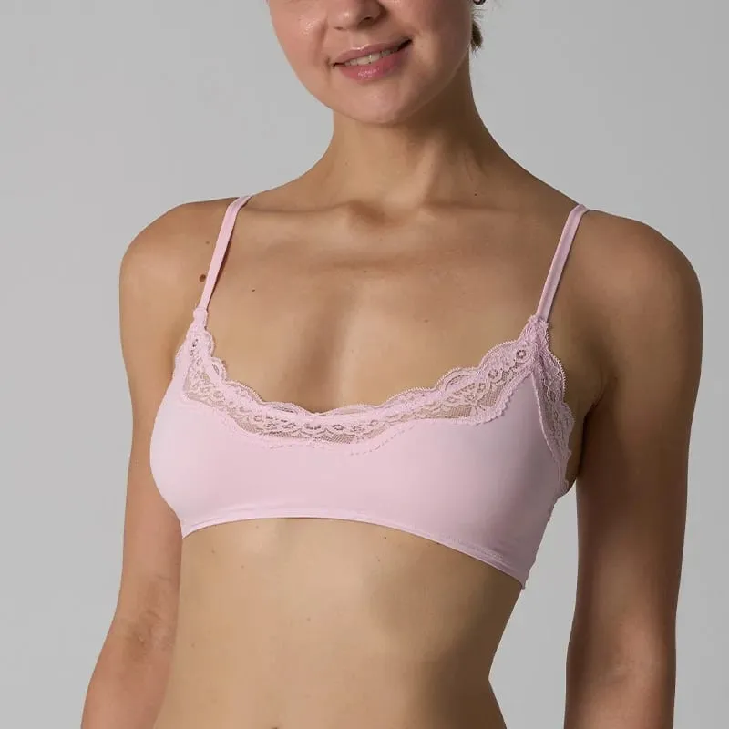 Solid Lace Thin Underwear Sets Women Slim Lift Comfortable Minimalist Without Steel Ring Bra Suit Sweet Y2K Sport Bras and Panty