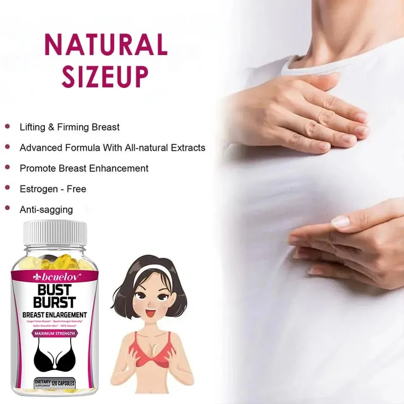 Pueraria Mirifica 1000mg Capsules Natural Plant Supplement Supports Breast Firmness & Elasticity Balanced Estrogen Metabolism