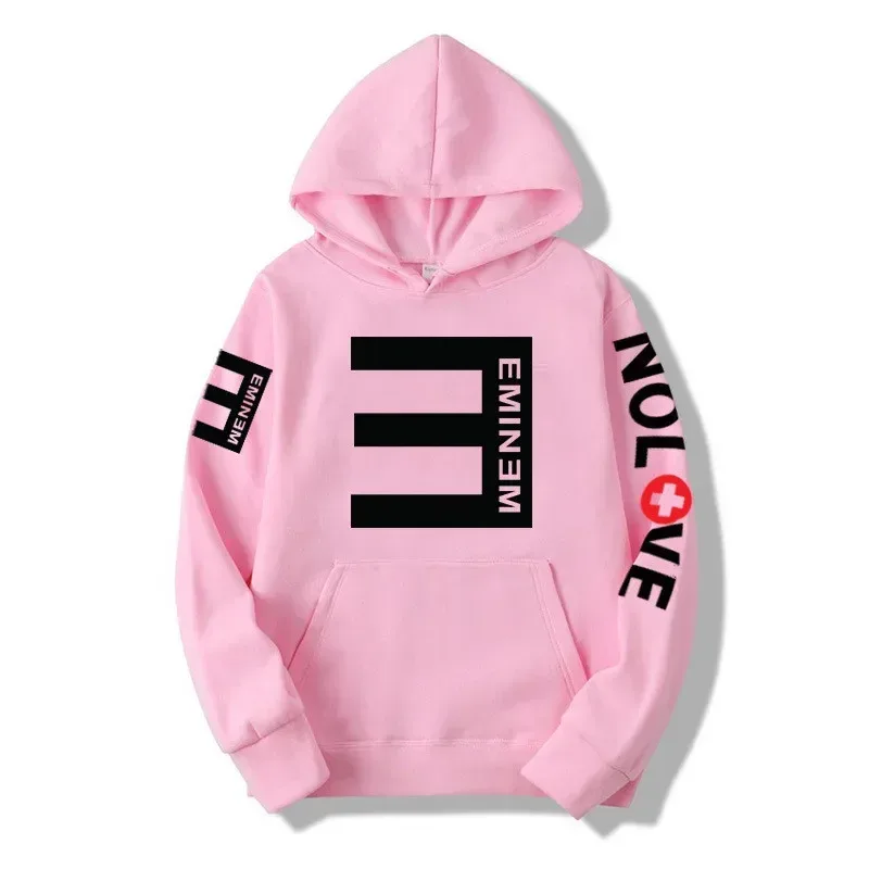 Eminem “No. 3” Tour Hoodie — Hip-Hop Streetwear / Unisex Harajuku-Style Sweatshirt (Autumn/Winter)