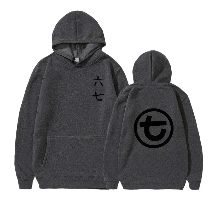 Japanese Anime Sweatshirt Scissor Seven Symbols Killer Seven Hoodie Streetwear Hooded Sweatshirts Casual Hoodies Men Clothing