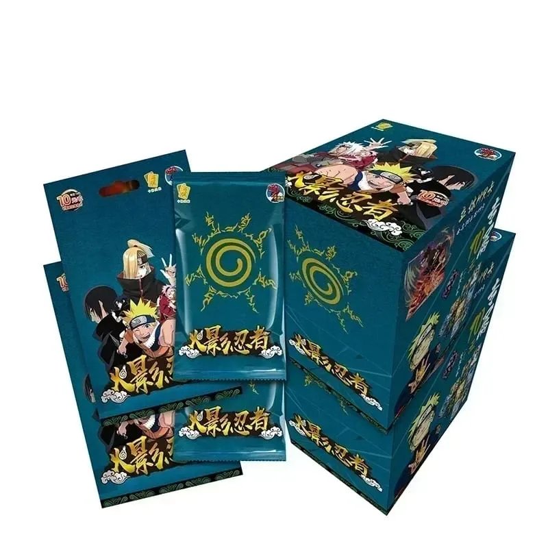 Genuine Anime Naruto Cards Shippūden Kakashi Ninja TCG SSR Rare Trading Collection Cards Battle Carte for Children Toy Gifts