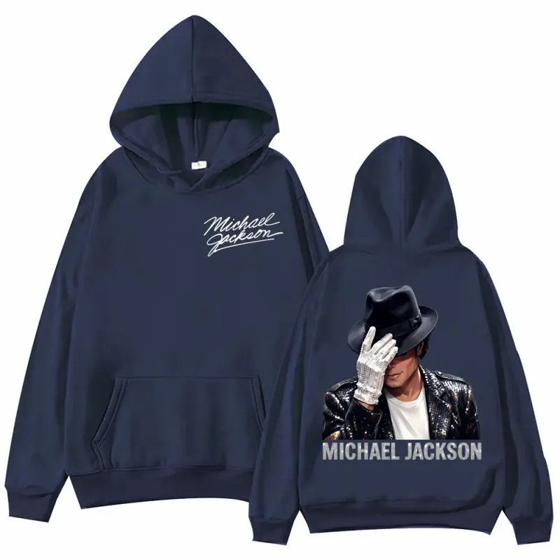 Limited Michael Jackson Classics Hoodie Men Women Fashion Punk Rock Pullovers High Quality Fleece Long Sleeve Hooded Sweatshirts