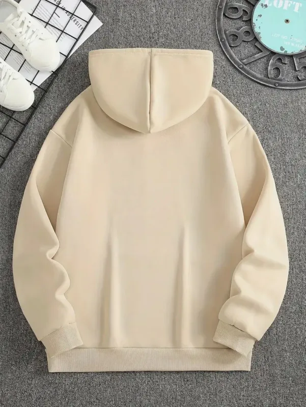 Hot selling new men's autumn fashion letter print comfortable and soft hoodie outdoor urban sports casual wear
