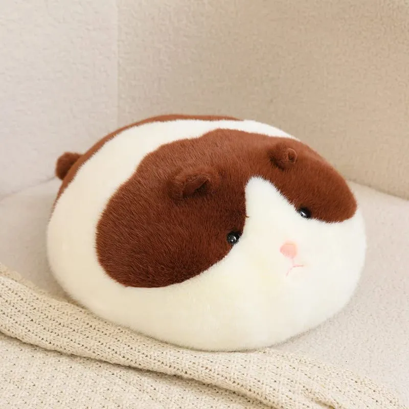 40cm Fluffy Animal Plush Pillow Hamster Rabbit Cow Pig Decompression Sofa Cushion Photography Prop Holiday Present