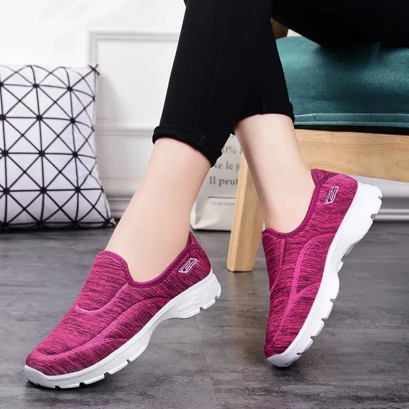 2026 New Women's Soft Soled Walking Shoes Fashionable Casual Shoes Breathable Casual Sports Shoes for Women