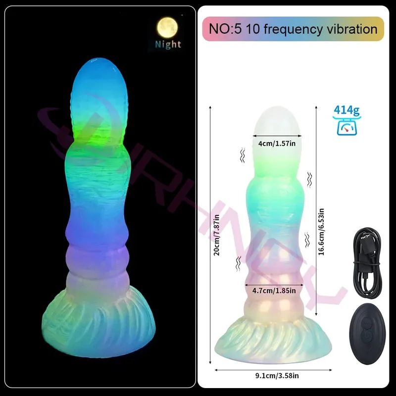 Vibrator Anal Dildos for Women Masturbator Consolador Silicone 10 Frequency Vibrador Anal Plug 18+ G Spot Clitoral Stimulator