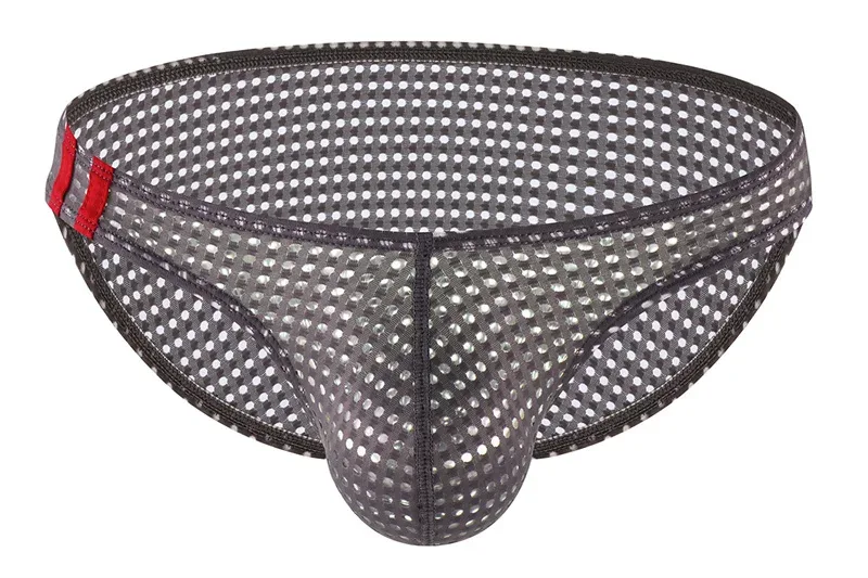 Men Briefs Summer Breathable Holes Underwear U Convex Thin Low Waist Men's Underwear Briefs Slip Underpants Calzoncillos — image 23