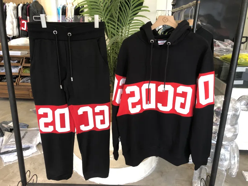 HOMMES ET FEMMES UNISEXE CHAUDE MARQUE GSD COSTUME COMPLET NE PEUT DÉTRUIRE SAVAGE FELPA TOP QUALITÉ 100% COTON OVERSIZE S M L XL