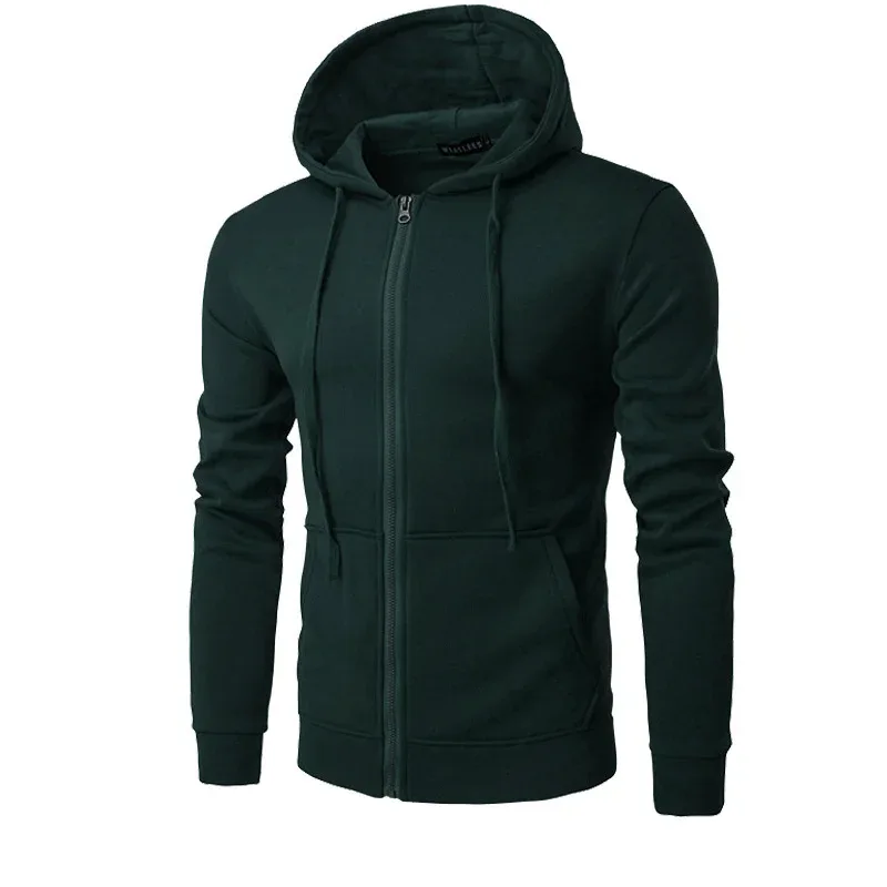 spring autumn Men Sweatshirts Long Sleeve Hoodie Zipper cardigan Male/woman Hoodies Sweatshirt Slim Fit Hoodie Male Clothing