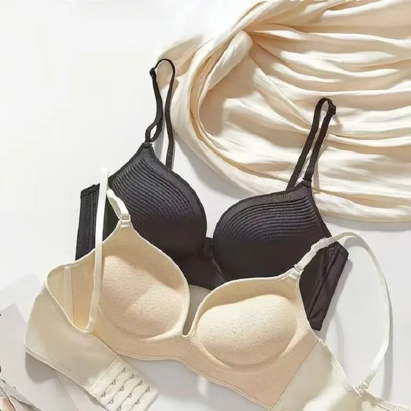 New 10cm Push Up Bra for Small Breasts Ultra Thick Lingerie Seamless T-Shirt Bras with 3D Memory Foam Cups