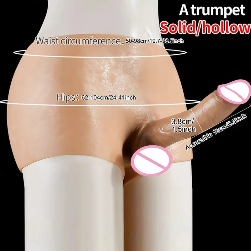 Dildos Strap on Wearable Realistic Dildo Pants for Women G-spot Penis Harness Belt Erotic Panties Adult Sex Toys for Lesbian 18+