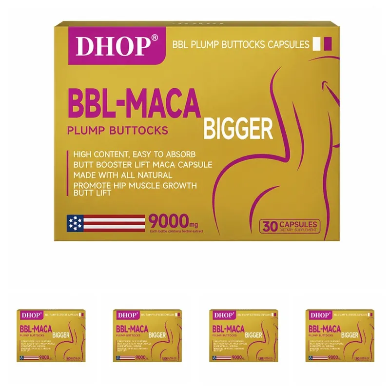 Plump Buttocks Capsules with Pueraria Mirifica Creatine and Deep Sea Fish Collagen Peptide Easy Absorb 30 Capsules