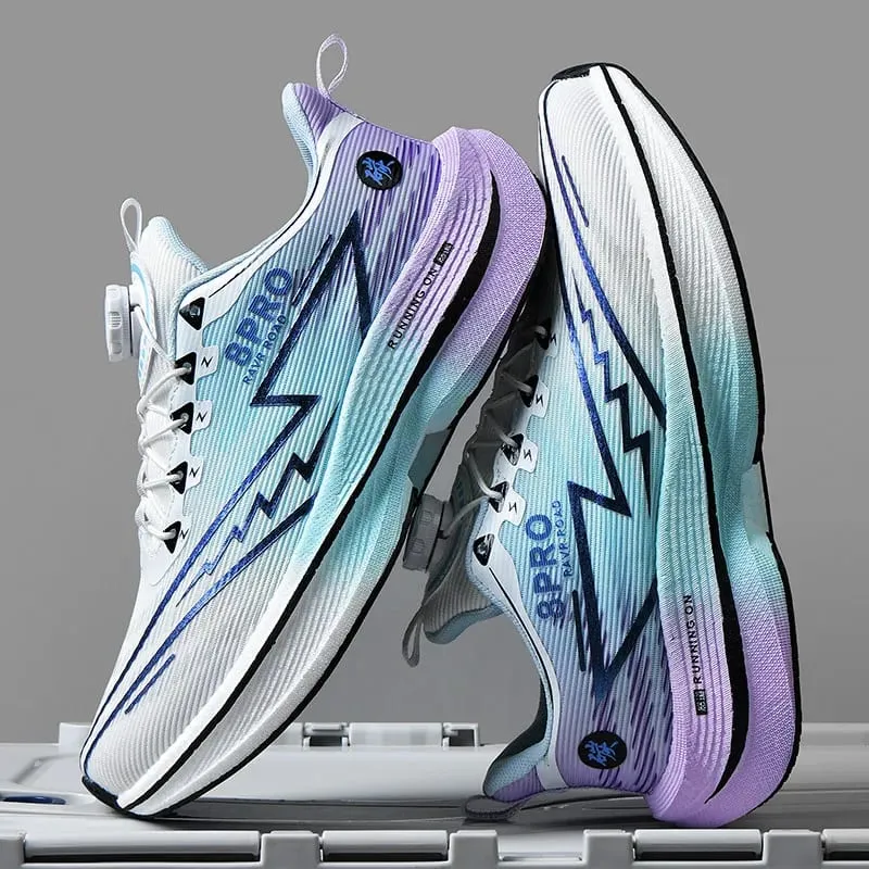 Men Running Shoes Casual Professional Carbon Board Marathon Sports Breathable Lightweight Women Comfortable Athletic Sneakers