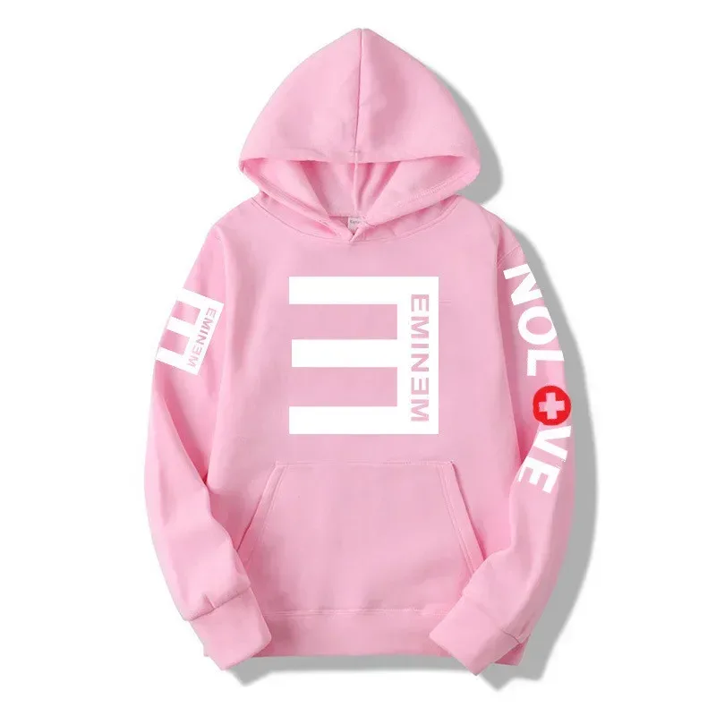 Eminem “No. 3” Tour Hoodie — Hip-Hop Streetwear / Unisex Harajuku-Style Sweatshirt (Autumn/Winter)