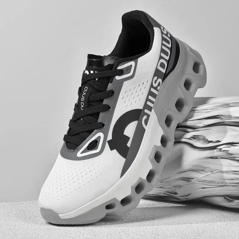 Men's Cushioning Running Shoes Lightweight Athletic Casual Sneakers Male Non-Slip Sports Shoes Outdoor Travel Walking Shoes