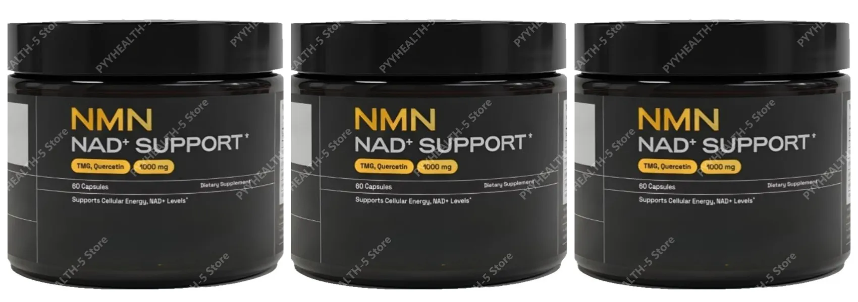 NMN Capsule Supplement 1000mg Serving NAD+ Supplement Supports Brain Energy 60 Capsules