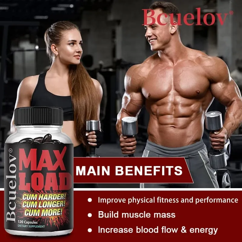 Men's Energy Supplement - Daily Energy Supplement Supports Muscle Mass Energy and Vitality Non-GMO