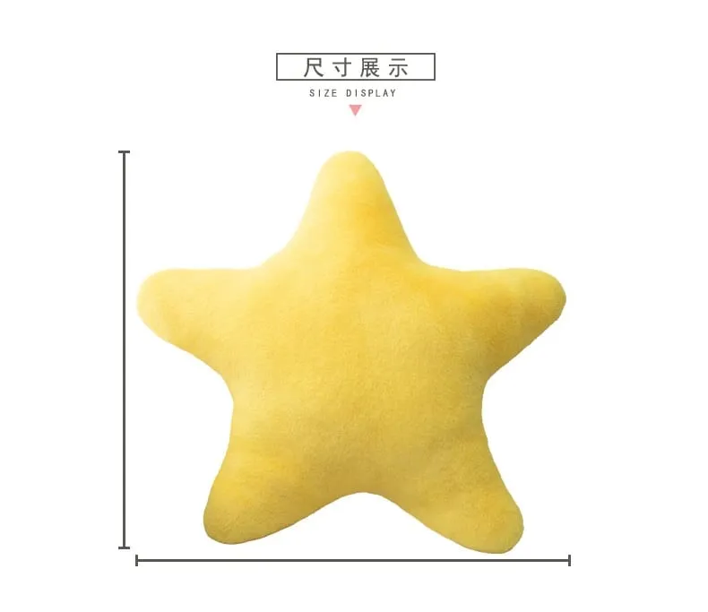 Star Shaped Pillow Decorative Star Pillow for Bed Soft Plush Throw Pillow Cute Pillow Plush Cushion for Kid Bedroom Living Room — image 7