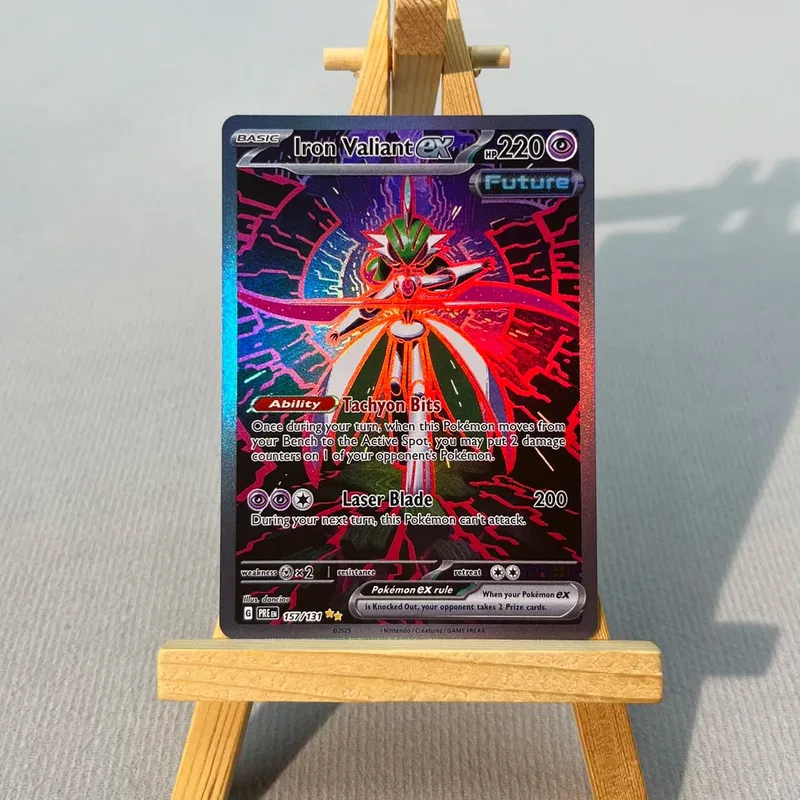 PRE PTCG5-001 Tcg proxy PKM Cards Vaporeon ex Espeon ex Rare Collection Battle Toys Gifts for Hobbies home play