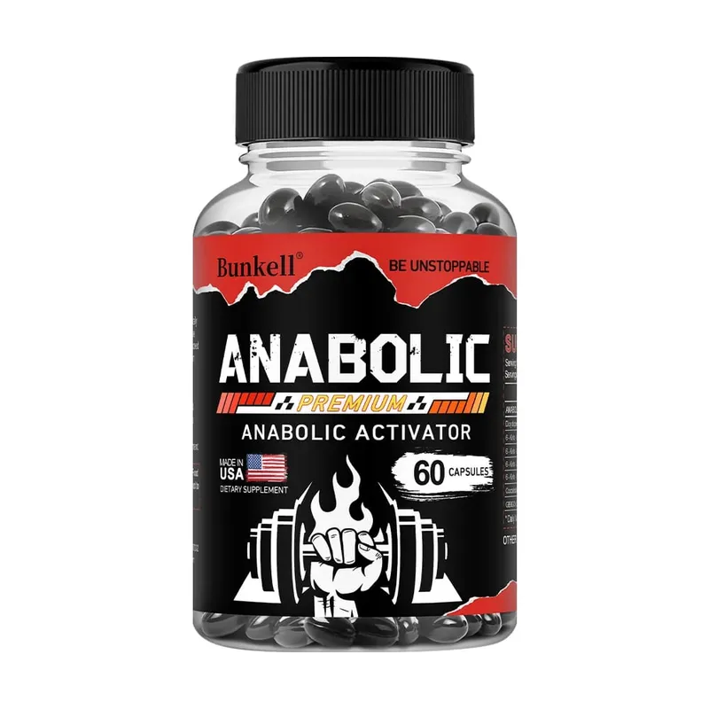 Muscle Builder Capsules - Helps Increase Strength Endurance Protein Synthesis Promotes Faster Muscle Growth Abs Energy — image 7