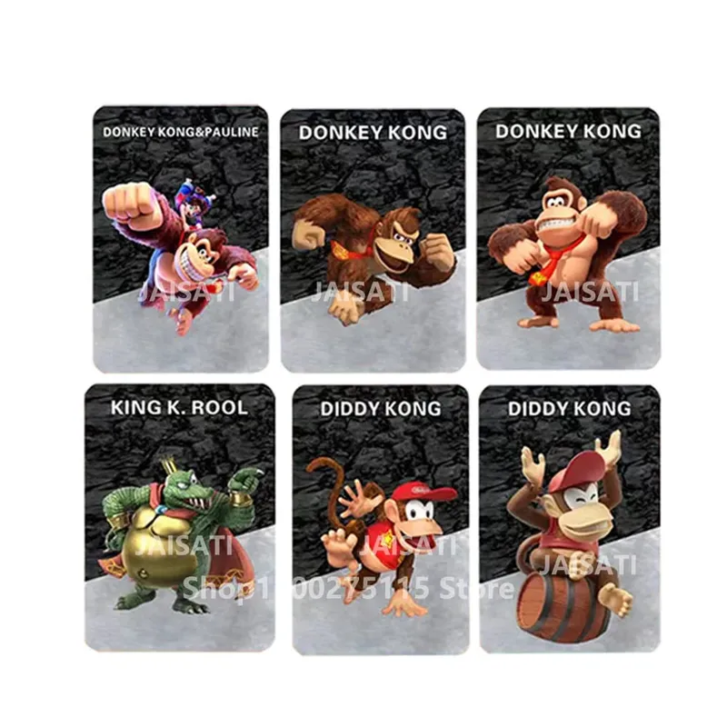 Donkey Kong card DONKEY KONG & PAULINE KONG KING NFC card for switch
