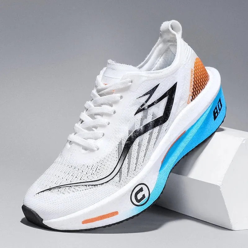 Men Sports Running Shoes Casual Marathon Breathable Lightweight Women's Comfortable Athletic Nonskid Walking Sneakers Outdoors