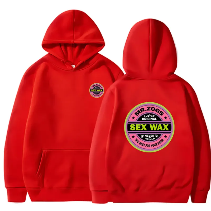 2026New's Men Cool Pullover Fashion Thin Hoodies Unisex Streetwear Sex Wax Mr Zogs Surf Sweatshirt Tops hoodies