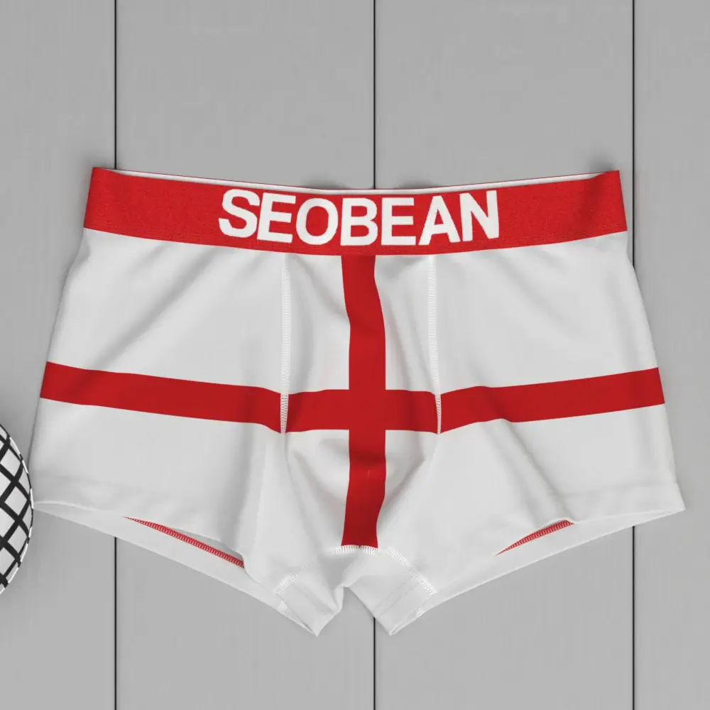 Men's Sexy National Flag Boxer Briefs Underwear New Coming Comfortable Waistband Breathable Fabric