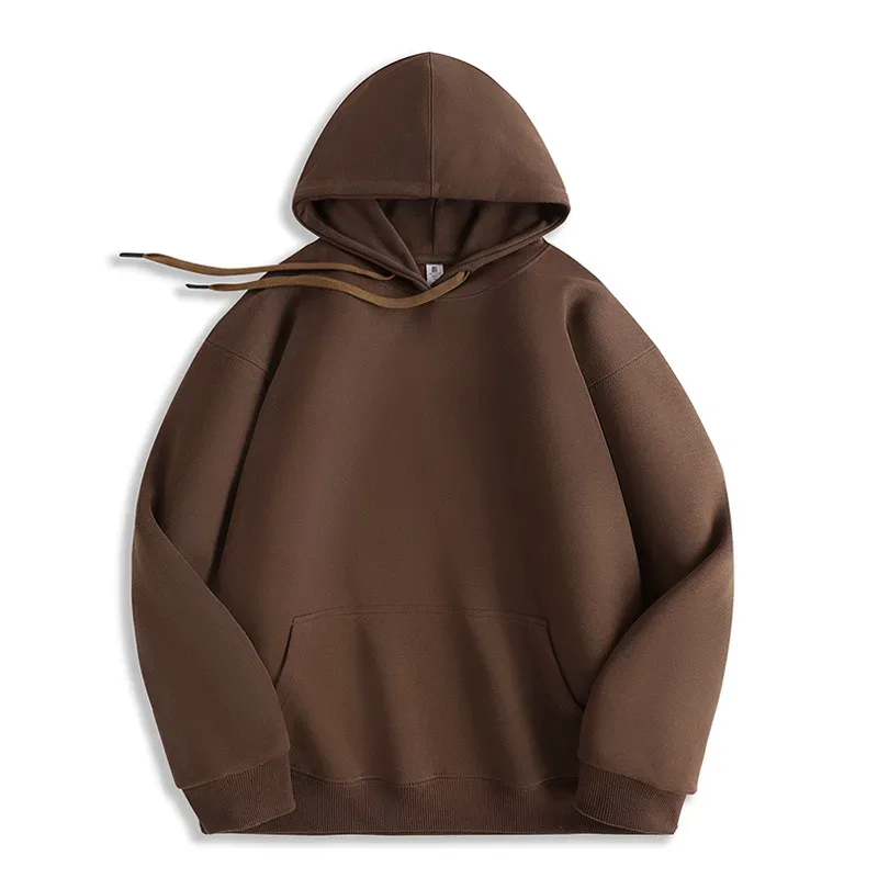 Customize Your Brand Logo Autumn Winter Mens Hoodies High-quality Heavy Weight Cotton Sweatshirt DIY Team Clothing Customization