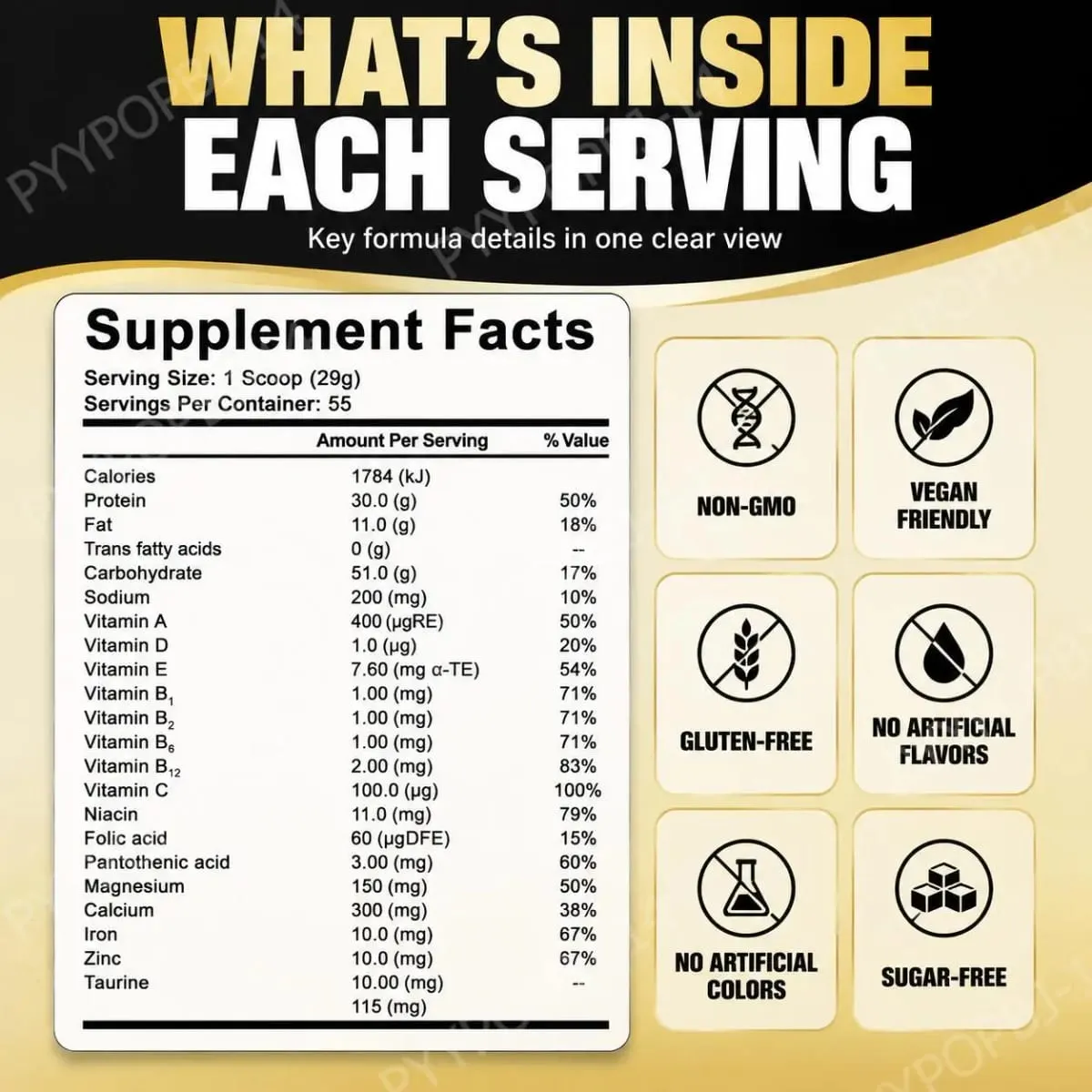 NurtureNova Chocolate Whey Protein Powder 30g Serving 55 Servings per Jar Muscle Building & Recovery Support Fitness Nutrition S
