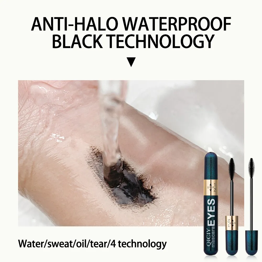 Slim Curly Eye Black Waterproof and Sweat Proof Long-Lasting Makeup Effect Easy to Apply and Create Natural Eyelashes