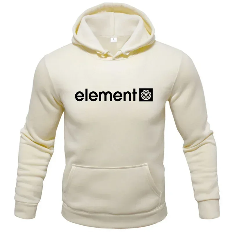Spring Autumn Men's Hoodies Fleece Printing Sweatshirts Loose Casual Hooded Pullover Male Outdoor Sportwear Long Sleeve Tops