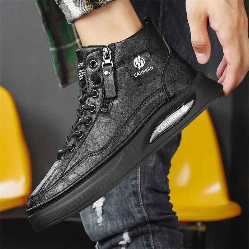 Herren-Sneaker, High-Top-Loafer, Skateboard, Sport- und Freizeitschuhe für Herren, Herren-Sneaker, rutschfest, weich und bequem, neu