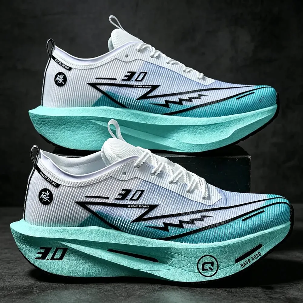 Men Running Shoes Carbon Board Marathon Sports Speciality Breathable Lightweight Women's Comfortable Athletic Nonskid Sneakers
