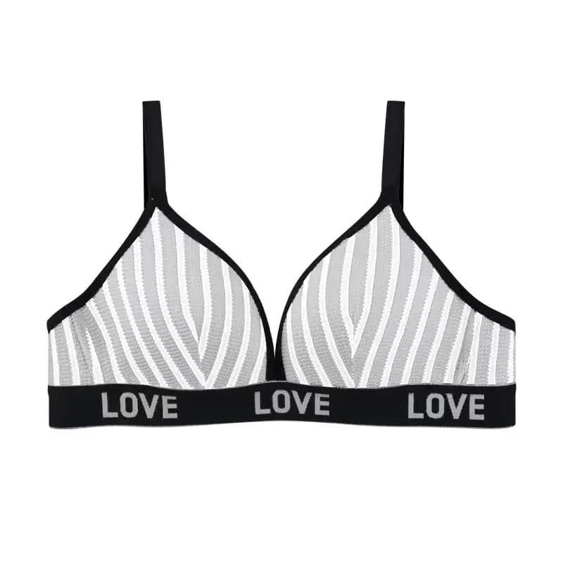 2pcs Women's Sexy Lingerie Set Low-Rise Comfortable Breathable Thongs And Elegant Bras Outfit Underwear Set