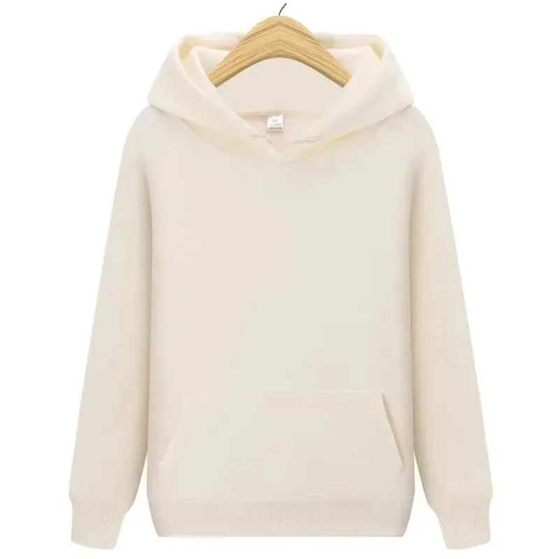 New Fashion Men's Women's Hoodies Spring Autumn Winter Casual Hoodies Sweatshirts Men Tops Solid Color Hoodie Sweatshirt Male