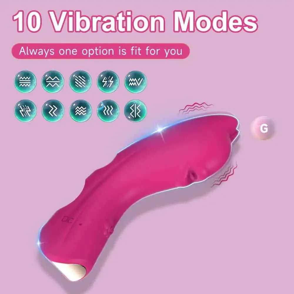 Begginer Finger G Spot Vibrator 10 Speed Clitoris Nipple Stimulator Vagina Anal Massager Sex Toy for Couples Adult Sexy Toys — image 2
