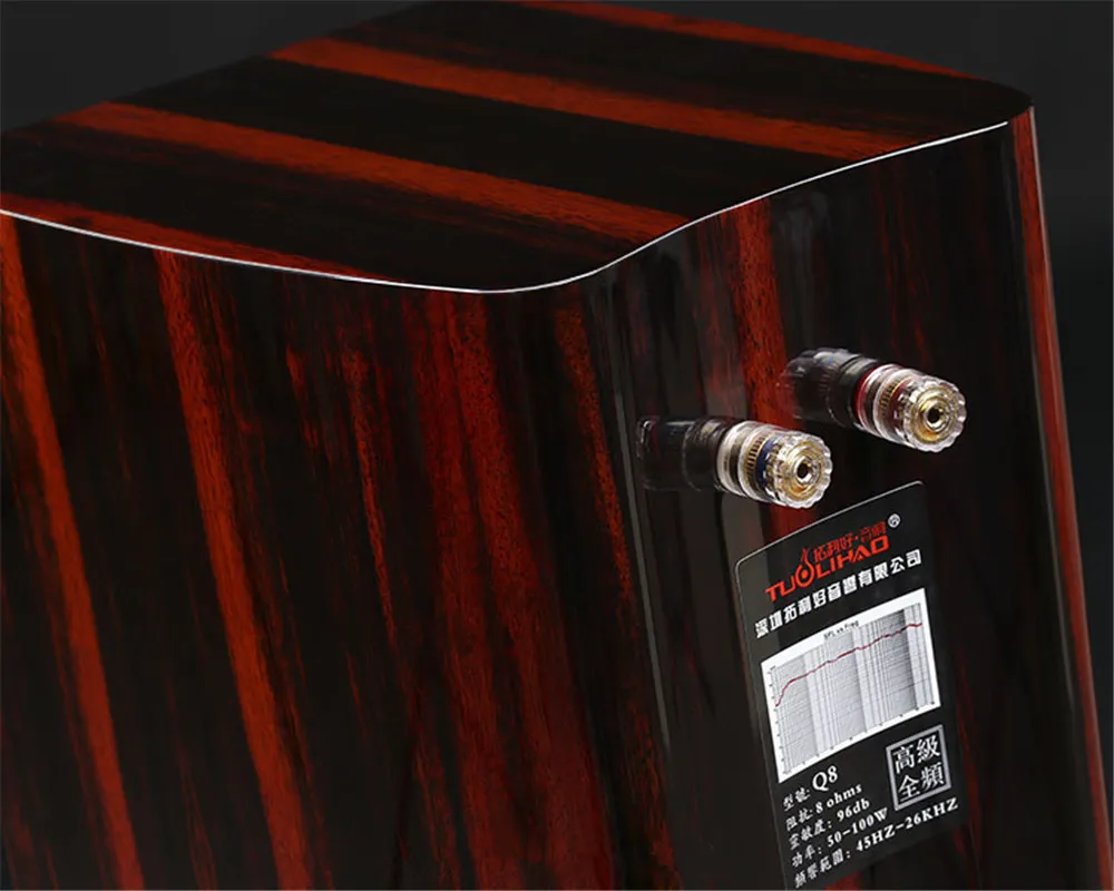 새로운 Q8 6.5 인치 3th 풀 레인지 북 셀프 스피커 HiFi 8ohms 96dB 네오디뮴 자석 드라이버 매칭 패시브 서라운드 스피커
