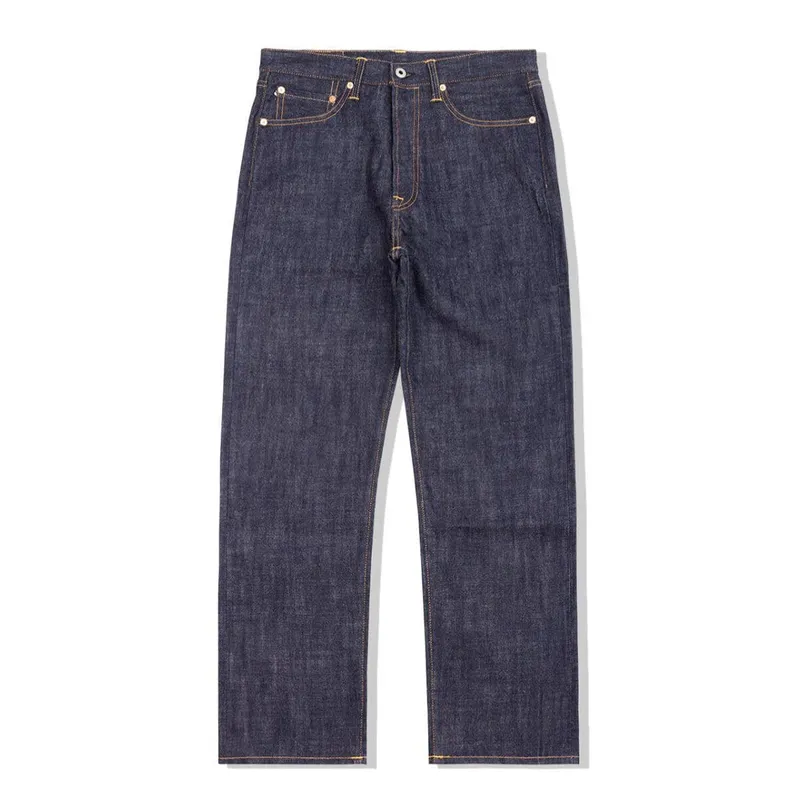 Red Tornado 55501 Men's Jeans 14oz Raw Selvedge Denim Pants for Men Loose Straight Fit