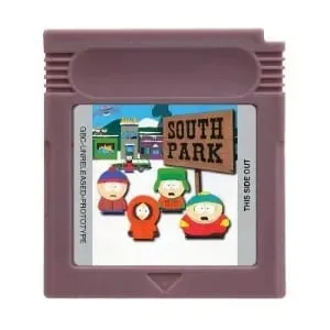 GBC Game Cartridge Lunar Chase Trip World Dream Land Radical Rescue South Park Foot Clan 16 Bit Video Game Console Card